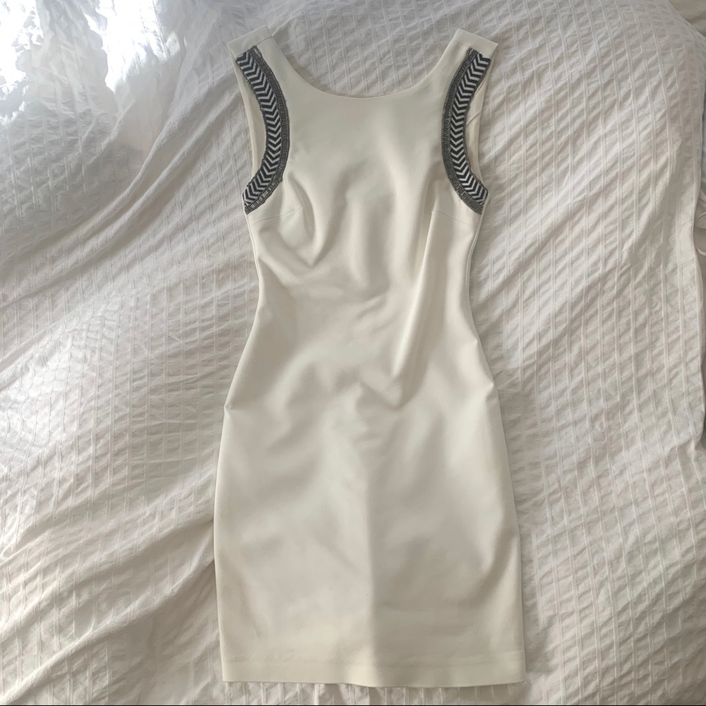 ZARA white cocktail dress